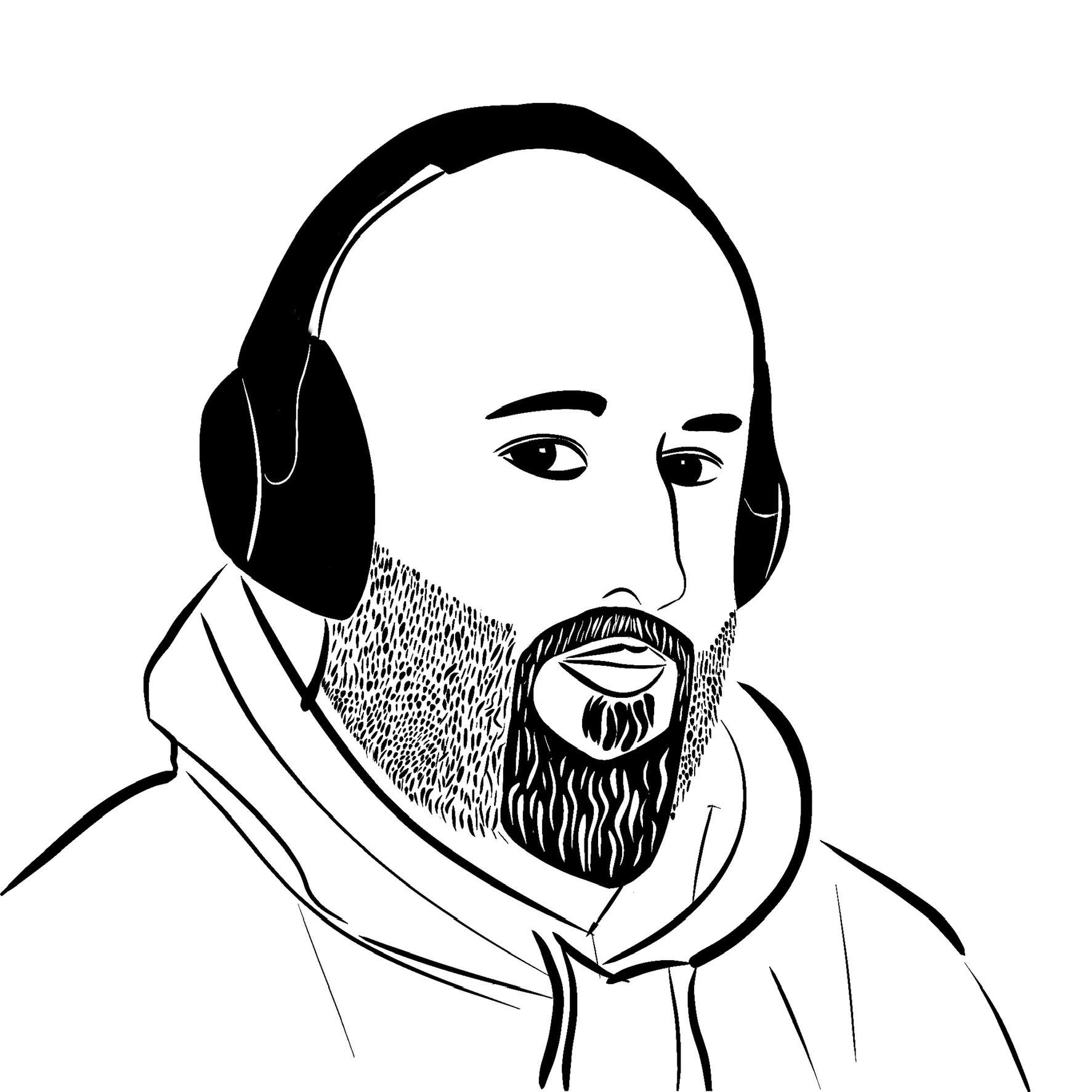 Drawing of my head
